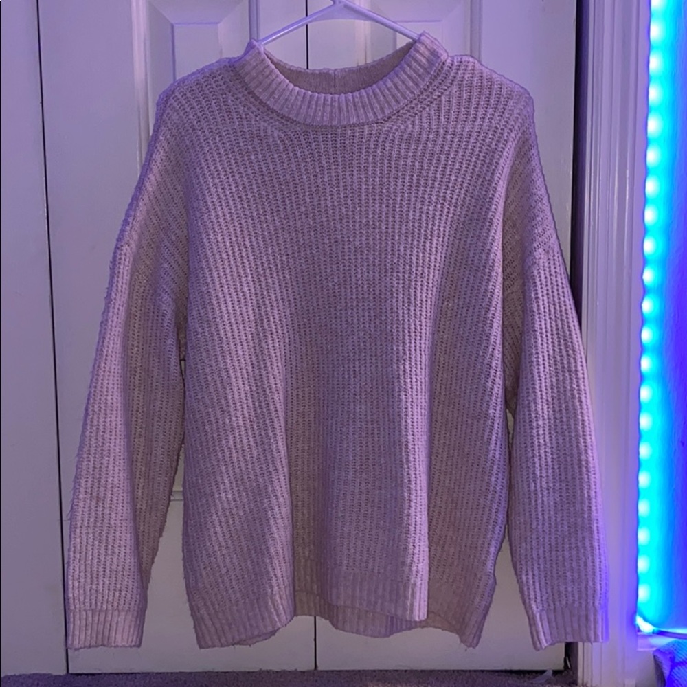 cute cream sweater from American Eagle